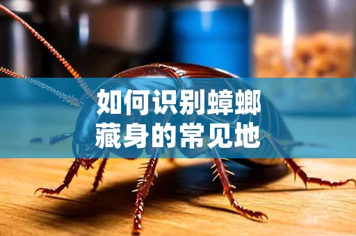 如何识别蟑螂藏身的常见地点