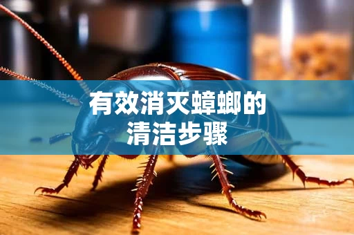 有效消灭蟑螂的清洁步骤